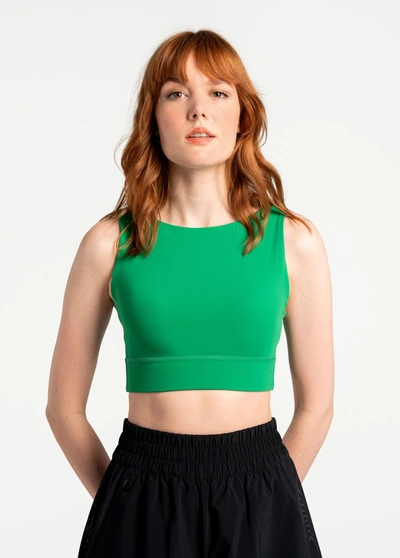 Lole Step Up Bra In Jade