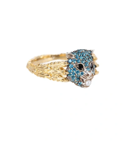 Gucci Le Marché Des Merveilles 18kt Gold Ring In Undefined