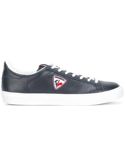 Rossignol Logo Patch Low Top Sneakers In Blue