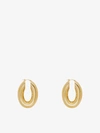 Jil Sander Gold-plated Mini Hoop Earrings In Gold