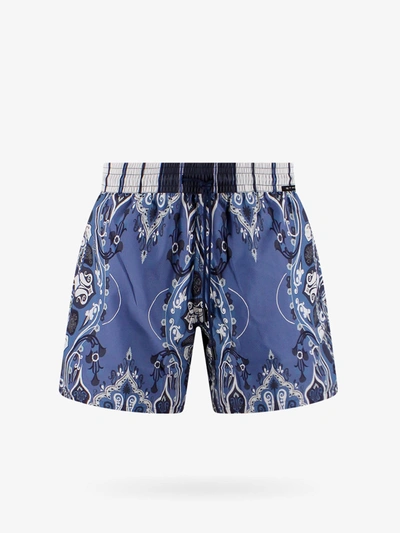 Etro Swimsuit In Blue