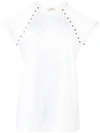 N°21 Mesh Sleeve T-shirt