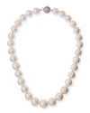 BELPEARL SOUTH SEA PEARL NECKLACE WITH DIAMOND BALL CLASP, 18",PROD199160821