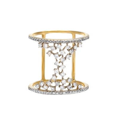Diana M. 14k Yellow Gold Multi Stone Ring