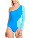 SPORTSILLUSTRATED SWIM SPORTS ILLUSTRATED SWIM ONE-SHOULDER ONE-PIECE