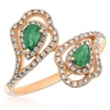 Diana M. 14k Yellow Gold 0.33ct Diamond Ring