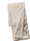 Faux Addict Luxury Faux Fur Oversized Throw In White