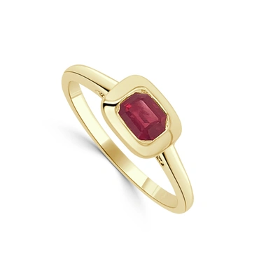 Sabrina Designs 14k 0.65 Ct. Tw. Ruby Ring In Yellow