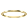 MONARY 1MM THIN DOMED WEDDING BAND IN 14K YELLOW GOLD