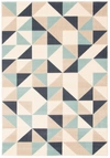 Ecarpet Delta Rug In Blue