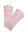AMICALE CASHMERE KNIT JERSEY CASHMERE GLOVES