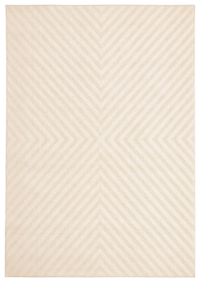 Ecarpet Milan Indoor/ Outdoor Rug In White