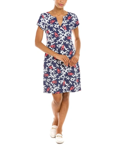 Melly M Osterville Shift Dress In Blue