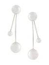 PAMELA LOVE SATELLITE DOUBLE STRAND EARRINGS,PLESSEB111953228