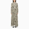 Golden Goose Journey W`s Long Dress Crepe Viscose In White