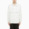 Y-3 Adidas Y 3 Light Grey Technical Jacket In Grey
