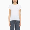 Polo Ralph Lauren Cotton T-shirt With Contrasting Logo In White