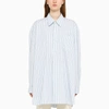 Our Legacy Shirt Featuring Stripe Pattern And Chest Pocket In Multi