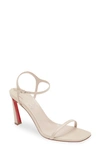 Christian Louboutin Condora Sandal In Leche/ Lin Leche