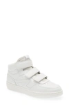 Rag & Bone Calfskin Mid-top Retro Court Sneakers In White