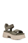 Ugg Ashton Lug Sandal In Green