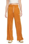 NIKE SPORTSWEAR HIGH WAIST WIDE LEG TERRY trousers