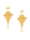 PAULA MENDOZA PAULA MENDOZA EGO I EARRINGS - METALLIC,AREA60911974426