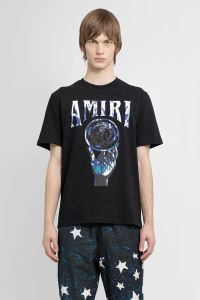 Amiri Crystal Ball-print Cotton-jersey T-shirt In Nero