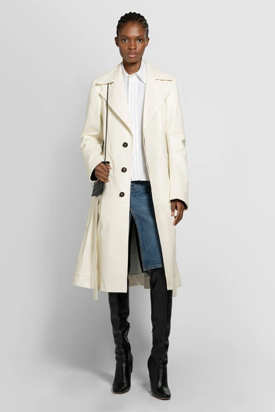 Bottega Veneta Woman White Coats