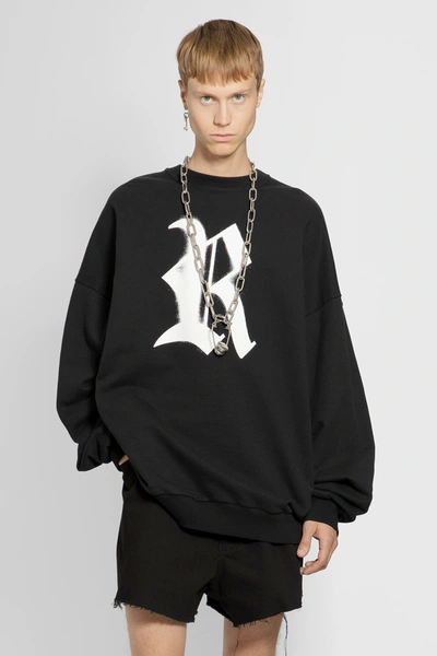 Raf Simons Man Black Sweatshirts