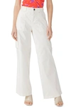 Sanctuary Reissue Wide Leg Cargo Pants In Powdered S