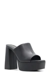 Aldo Women's Cassey Square-toe Platform Dress Sandals In Black