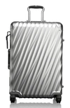 TUMI 19 DEGREE ALUMINUM 26-INCH SHORT TRIP WHEELED PACKING CASE,036864SLV2