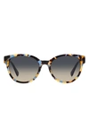 KATE SPADE NATHALIE 55MM GRADIENT ROUND SUNGLASSES