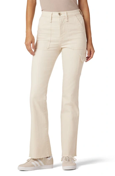 Hudson Jeans Faye Ultra High-rise Bootcut Jeans In White