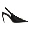Lanvin Woman Pumps Black Size 10 Textile Fibers In Black