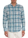 Robert Graham Flipside Long Sleeve Button Down Shirt Big In White