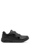 New Balance Men's Hook And Loop Leather 928v3 Walking Shoes In Black/ Black