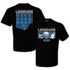 CHECKERED FLAG CHECKERED FLAG BLACK NASCAR HALL OF FAME CLASS OF 2023 INDUCTEE T-SHIRT