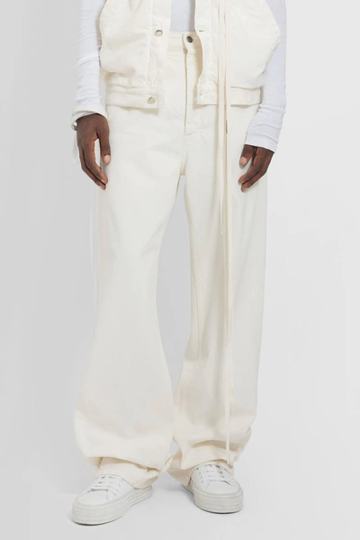 Ann Demeulemeester Man Off-white Jeans