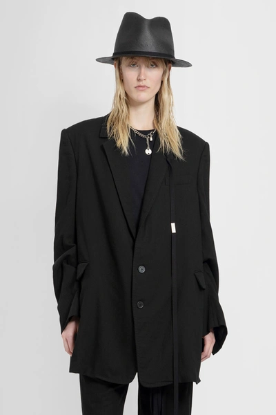 ANN DEMEULEMEESTER BLAZER NERI DA DONNA