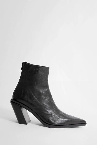 Ann Demeulemeester Woman Black Boots