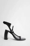 Ann Demeulemeester Woman Black Sandals In Black