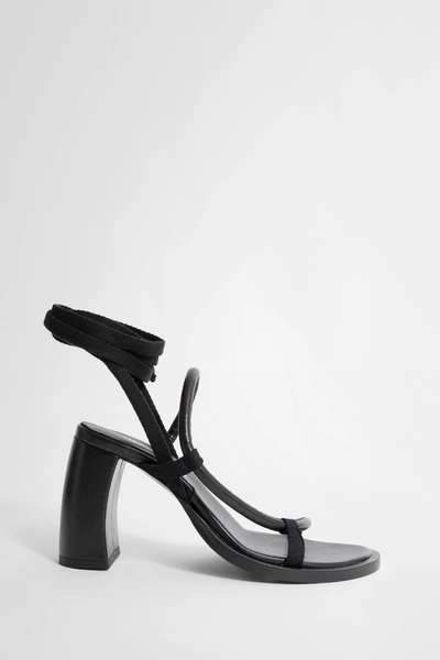 Ann Demeulemeester Woman Black Sandals