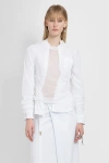 Ann Demeulemeester Woman White Shirts In White
