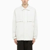 Y-3 Adidas Y 3 Light Grey Technical Jacket In Grey