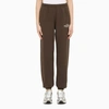 SPORTY AND RICH SPORTY & RICH CHOCOLATE JOGGING PANTS WITH LOGO
