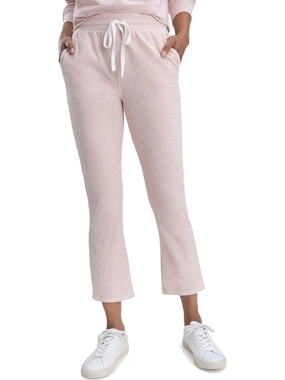 Splendid Womens Speckled Comfortable Lounge Pants In Pink