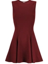 BISHOP + YOUNG WOMENS TEXTURED SHORT FIT & FLARE DRESS