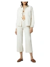 Dl1961 1961 Hepburn Wide Leg High Rise Jeans In White